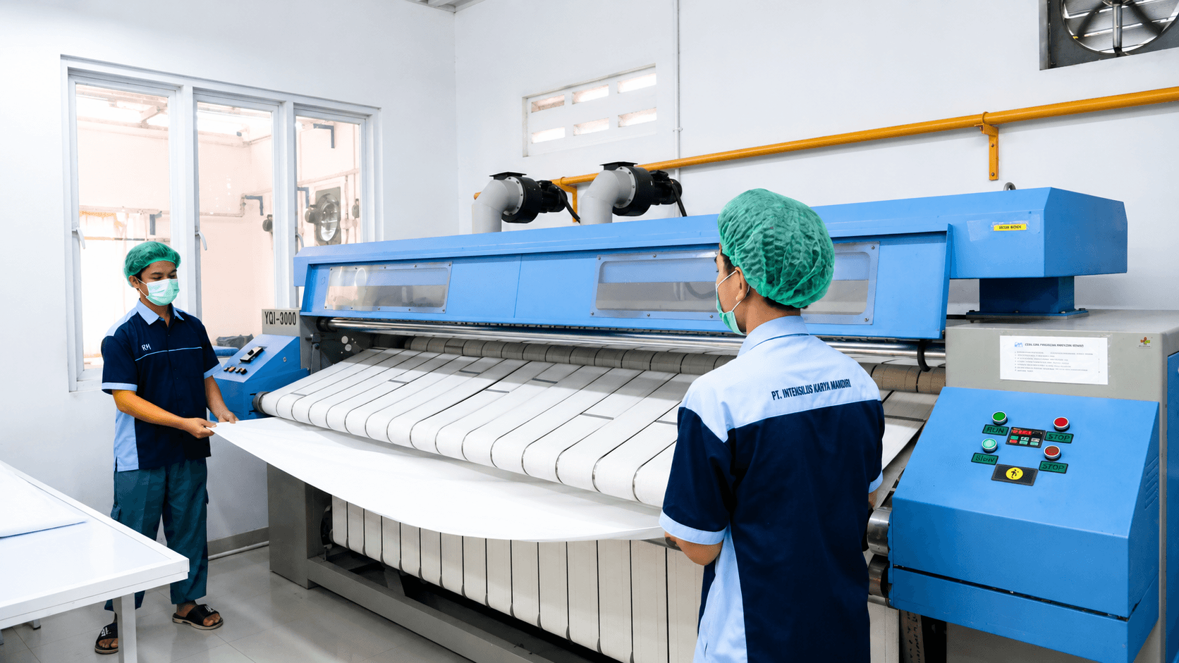 Heavy-Duty Flatwork Ironer